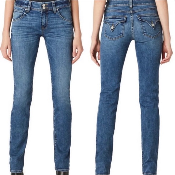 Hudson vintage straight leg jeans - Picture 4 of 12